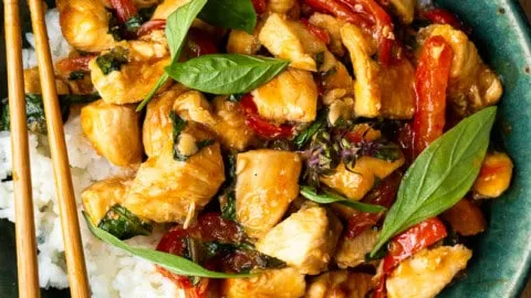 Thai Chilli Basil Chicken