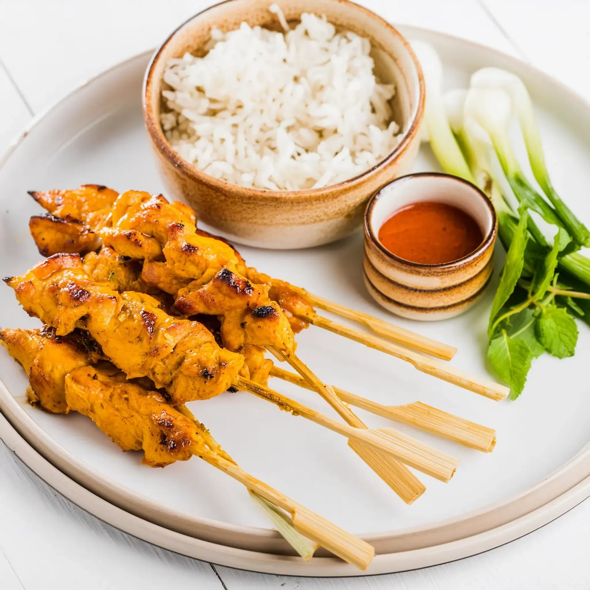 Satay Chicken Skewers